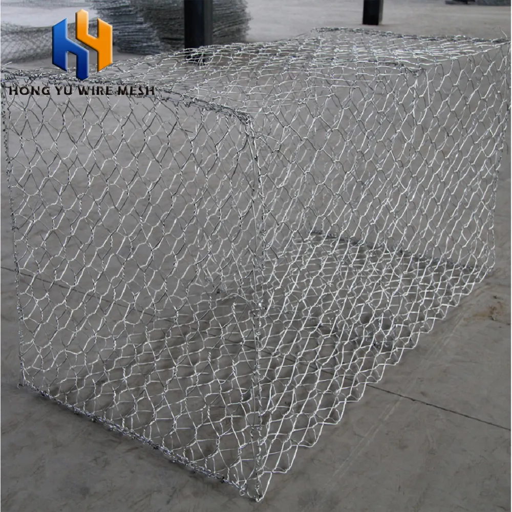 Yhong-yu — panier de gabions en fil de fer, fabrication pour mur de retenue de la pierre