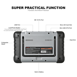 <strong>Autel</strong> MaxiCOM MK808 OBD2 Automotive <strong>Scanner</strong> with Oil Reset, EPB, BMS, SAS, DPF,<strong>TPMS</strong>,IMMO (MD802+MaxiCheck Pro) Better Than EU908 - Product Image 6