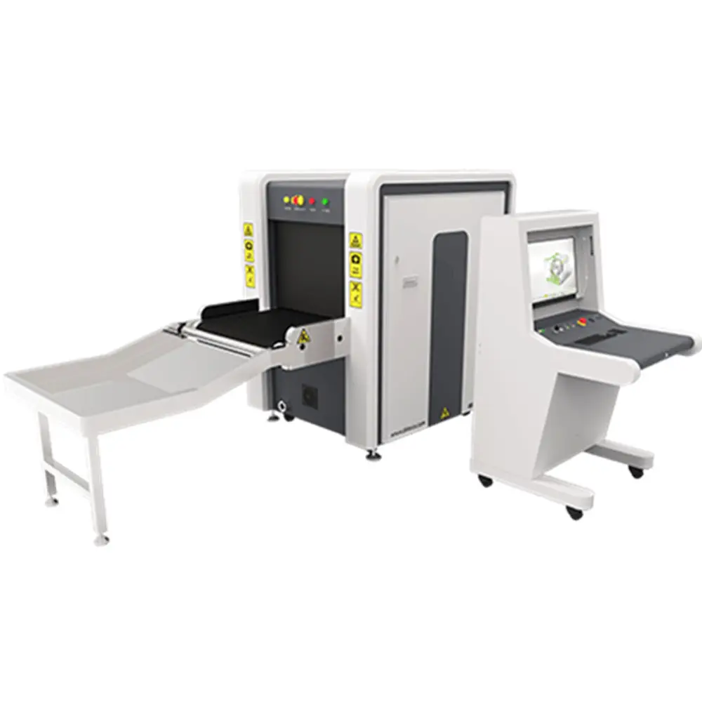 X6000 X - ray ระบบตรวจสอบเพิ่ม operator ความสามารถในระบุศักยภาพคุกคามอุปกรณ์ออกแบบ scan กระเป๋า