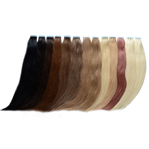 AFPELO in <strong>Stock</strong> 60# Can Be Ironed Blonde Hair Extension Pu Tape Hair Extensions <strong>Human</strong> Hair Extension Tape Adhesive - Product Image 2