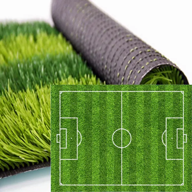 Professional 50ミリメートルAnti-UV Synthetic Football Lawn Soccer Sport Artificial Turf