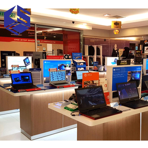 KSL Modern Style Computer Shop Counter Design para Digital Product Decoration