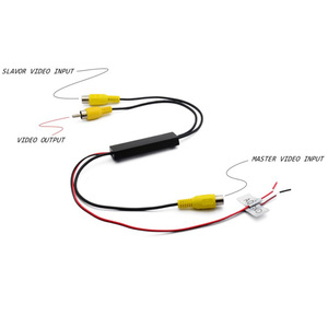 <strong>2</strong> AV <strong>Input</strong> to <strong>1</strong> <strong>Output</strong> Channel Intelligent Switcher RCA <strong>Video</strong> Auto <strong>Switching</strong> Line for Car DVD Camera Monitor <strong>Video</strong> Switcher - Product Image 1