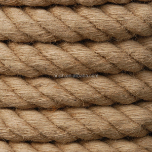 Jüt halat jüt Twisted kablosu % 100% geri dönüştürülebilir 3 ~ 60MM