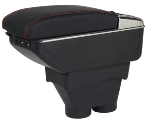 รถหนังคอนโซลกลางที่วางแขนกล่องเก็บสำหรับ Peugeot 206/207/208