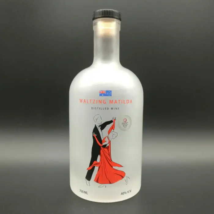 Luxo personalizado 350ml 500ml 700ml 750ml 1000ml de Rum licor Vodka Whisky gin UMA garrafa de la frasco de vidro espírito