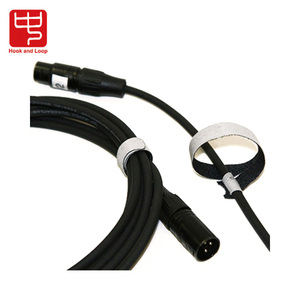 Customizable Self-gripping Double <strong>Side</strong> <strong>Hook</strong> and <strong>Loop</strong> Cable Tie Fastener - Product Image 3