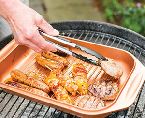 Nhôm Không Dính Đồng Thổ Nhĩ Kỳ Roaster Die Cast Soong Bờ Biển Vàng <span class=keywords><strong>Cookware</strong></span> Set Fish Pan - Product Image 3