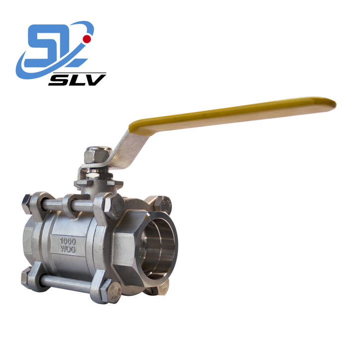 90 Degree PN64 PN16 PN100 Cheap Price Stainless Steel Anti-rusting SUS 304 Npt Female Threaded Ball Valve For Water Treatment