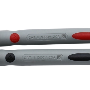 1 Pair evrensel Probe testi dijital multimetre için iğne ucu metre çok metre Tester kurşun Probe tel kalem kablo 20A - Product Image 5