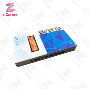 <strong>LED</strong> USB Programmable Mini Display DIY Message <strong>LED</strong> Badge - Product Image 2