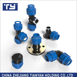 Factory Price <strong>25mm</strong>-110mm HDPE Compression Fitting PP Reducing <strong>Coupling</strong> - Product Image 5