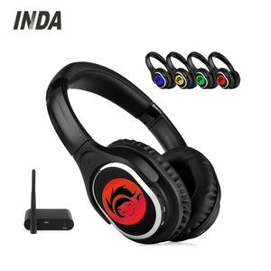 ขายส่งSilent Disco Partyหูฟังไร้สายสำหรับParty,เครื่องส่งสัญญาณRFสำหรับหูฟังไร้สาย - Product Image 3