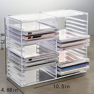 清除丙烯酸 CD 货架媒体存储和组织货架 - Product Image 4