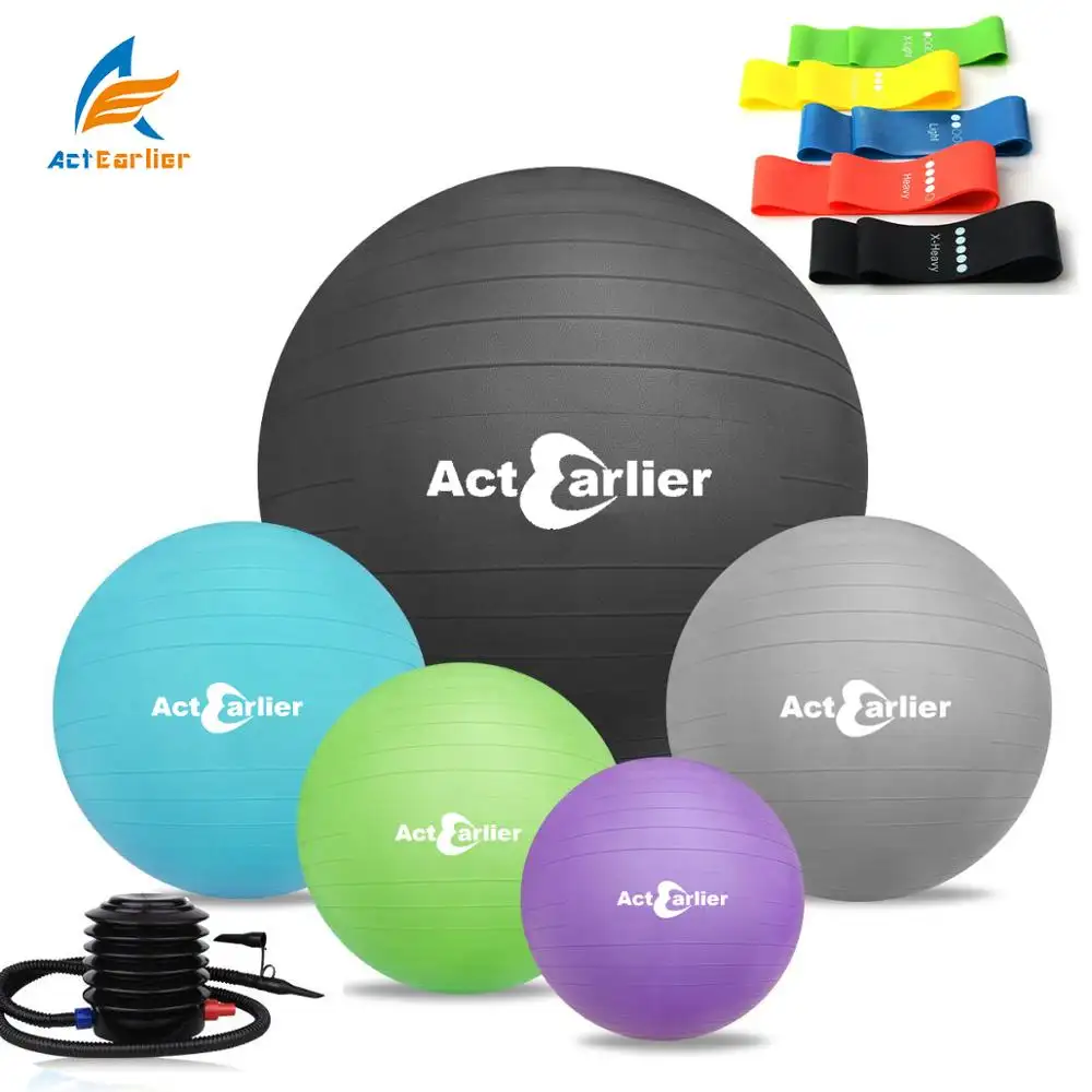 Actearlier yoga ball anti-nascita palla per esercizi palla per equilibrio