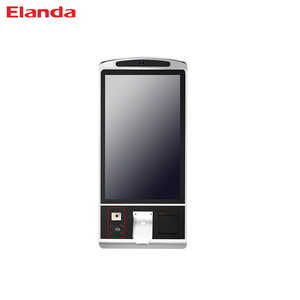 Máquina de encomenda de auto-serviço de restaurante kiosk, 32 polegadas com impressora térmica, <span class=keywords><strong>scanner</strong></span> de código <span class=keywords><strong>qr</strong></span>