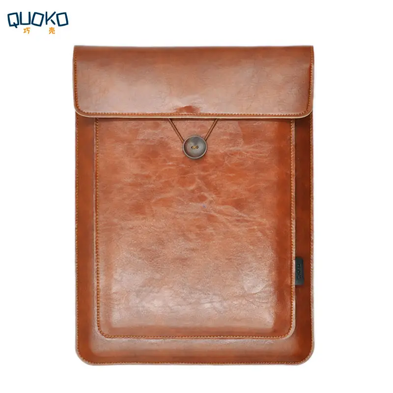 Double Layer Briefcase style Laptop Bag cover,Microfiber Leather Tablet sleeve case for Apple iPad Pro 11 inch Air3 10.5"