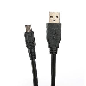ที่กำหนดเองมินิ USB 5จุดชายคู่2.0สายเคเบิลสำหรับมินิ USB ชาร์จส่งข้อมูล - Product Image 3