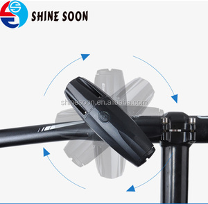 Shinesoon TP-601002 Ba chế độ IP4 không thấm nước <span class=keywords><strong>400lm</strong></span> 2600mAh sáng xe đạp phía trước ánh sáng USB - Product Image 4