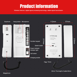Bcomtech Audio <strong>Intercom</strong> Good Quality <strong>Intercom</strong> Wireless <strong>Intercom</strong> Support 99 Pcs - Product Image 4