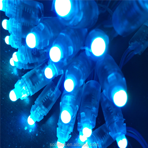 Mini <span class=keywords><strong>LED</strong></span> étanche IP68 12 volts, 50 pièces, <span class=keywords><strong>module</strong></span> de pixels WS2811 de 9 mm, lumière de type balle, lumière de lettre - Product Image 4