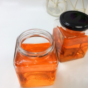 ガラスジャーストレートサイドブラック蓋付き - Product Image 5