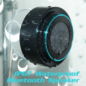 F012 Idéias Novo Produto portátil sem fio <span class=keywords><strong>Bluetooth</strong></span> alto-falante impermeável com ventosa forte
