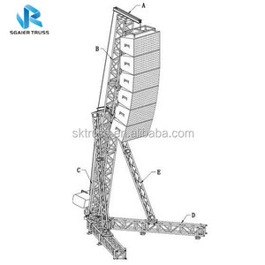 Line array altoparlanti, truss per line array, altoparlante line array torre - Product Image 2