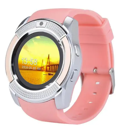 Fabbrica a buon mercato V8 SmartWatch BT Touch Screen Orologio Da Polso con la Macchina Fotografica/Slot Per SIM Card Sport Intelligente Orologio Bambini Smart orologio