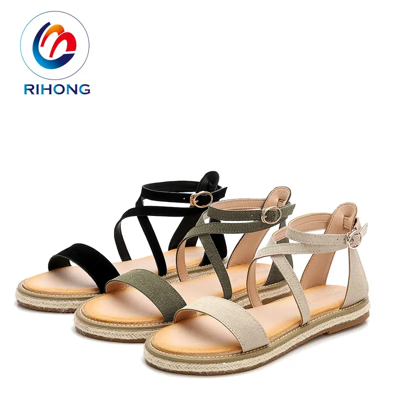 OEM tùy chỉnh trên bán phong cách la mã cho nữ người phụ nữ đẹp mùa hè sandal