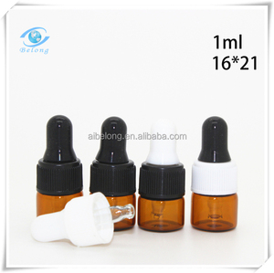 IBELONG批发琥珀色玻璃滴管瓶1毫升2毫升3毫升精油空瓶供应商 - Product Image 3