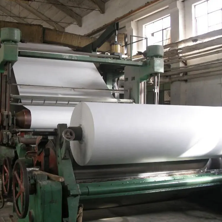 Kağıt fabrikası fabrika kurulum atık kağıt geri dönüşüm makineleri kültür yazma kağdı üretim hattı