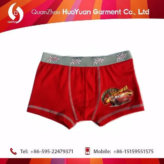 Top Grade crianças modelagem calcinhas underwear crianças menino