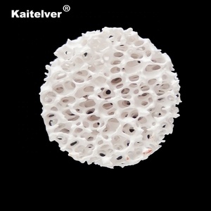 508*508*50mm &amp; 584*584*50mm 20 <strong>PPI</strong> 30PPI Alumina Ceramic Foam <strong>Filter</strong> for Aluminum Melting - Product Image 1