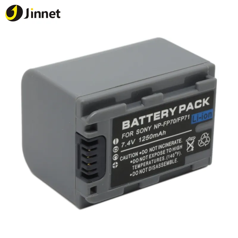 Batería recargable de iones de litio batería para Sony NP-FP30... NP-FP50... NP-FP60... NP-FP70... NP-FP90 corrección P Cámaras grabadoras Handycam