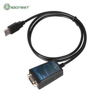 IOCREST 1M <strong>USB</strong> to Serial Converter <strong>USB</strong> <strong>2.0</strong> to RS-232 Male (9-pin) DB9 Serial Cable with FTDI 231 Chipset Support Win10 - Product Image 1