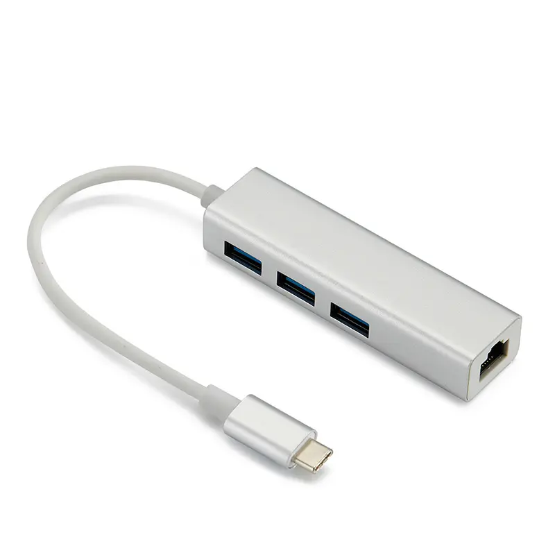 Comfast cf-CF-TR13 di Alta Qualità 3 Porta USB Multi-funzione di Adattatore LAN con il Tipo di Interfaccia C