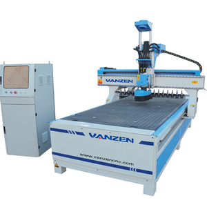 Máquina enrutadora CNC 1325 husillo para máquina de fabricación de puertas ATC lineal con 16 piezas de portaherramientas ISO30 - Product Image 3