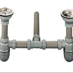 厨房水槽排水过滤器单或双水槽滤水器 - Product Image 1