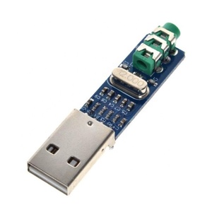5V Mini PCM2704 USB DAC HIFI USB Soundkarte USB Power DAC Decoder Board Modul - Product Image 1