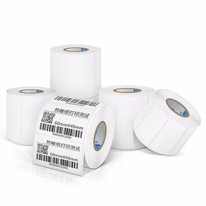 Unico Numero di Serie Consecutivi Impermeabile Cuffia Carta di Codici A Barre QR Codice Etichetta Adesivi Rotolo