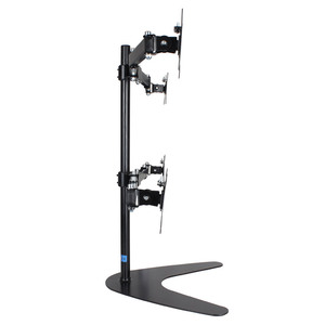 Vier-Bildschirm-Display halterung 4-Arm-Bildschirmmonitor unterstützt Stitching Rotation erhöhen Regal 4 Monitorst änder zum Verkauf
