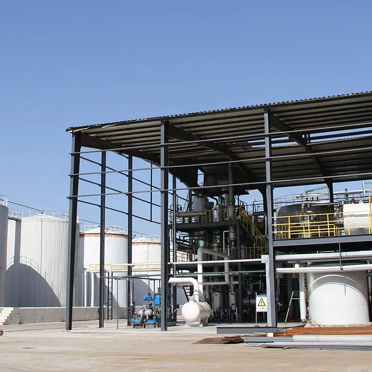 Los recipientes de acero inoxidable biodiesel esterificación del reactor para la producción de biodiesel del proyecto