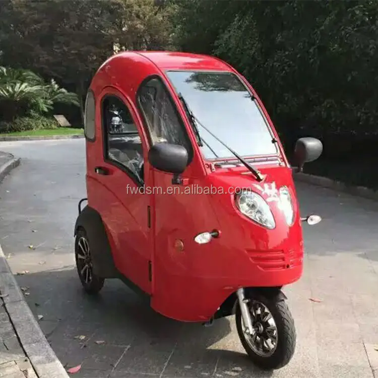 China red electric tricycle