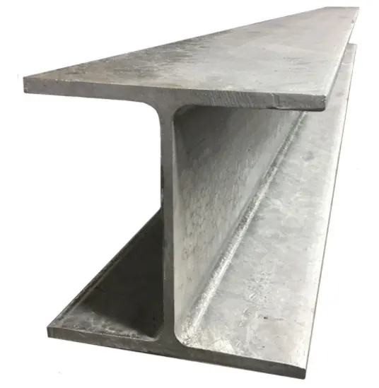 Hot sale standard sizes w6x7 mild iron steel h beam with low price