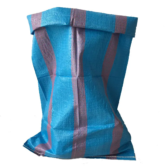 Saco tejido de polipropileno utilizado para empaquetar harina de trigo, arroz, cereales, materia prima bolsas tejidas de grano de maíz pp, bolsa de semillas de maíz