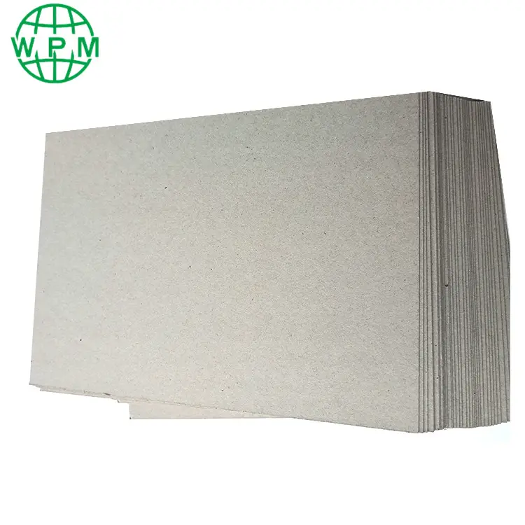 Hot product book binding laminated grey chip board