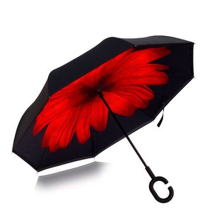 批发花卉图案倒置双层小伞最小起订量厦门手工控制 - Product Image 4