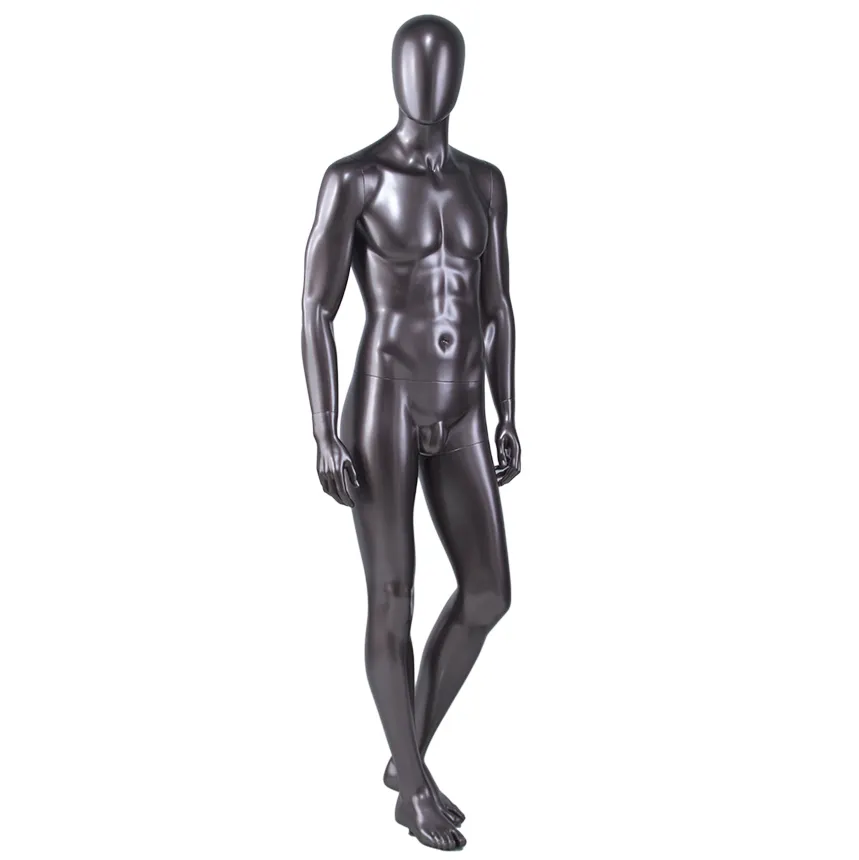 shop window display male manikin or mannequin models clothing clothes man poses dummy for sale