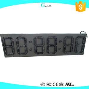 Multi-color 6 digit 7 7-segment-led-digital-zeitanzeige bildschirm